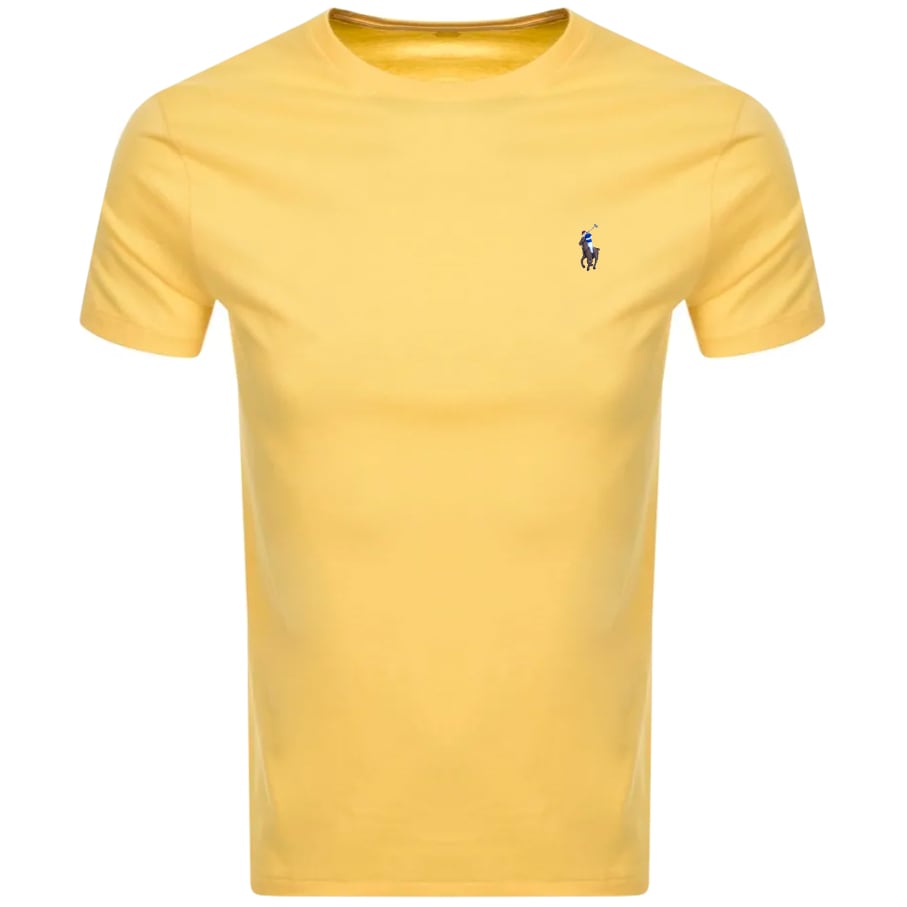 Alternative Image for ProductRalph Lauren Pima Crew Neck T Shirt Yellow1